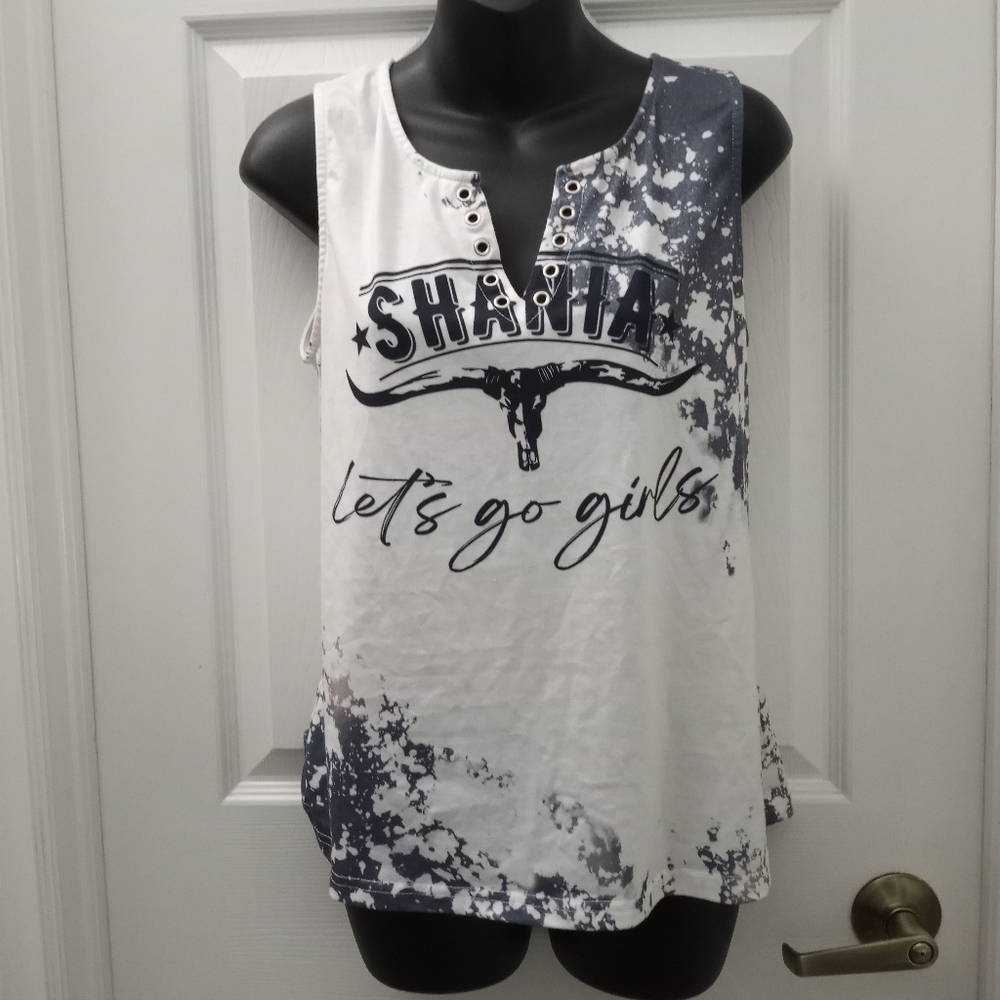 👠SHANIA TWAIN tank Top👠